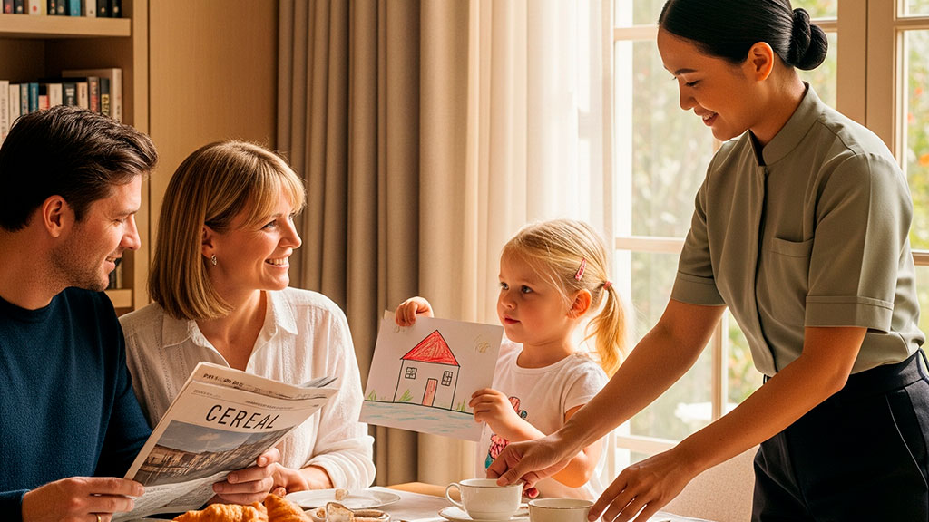 Discover the unique cultural adaptability of Filipino domestic staff: an invaluable added value for harmony and personalized service in your home.
